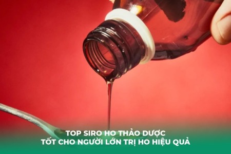 Top Siro Ho Thảo Dược Tốt Cho Người Lớn Trị Ho Hiệu Quả