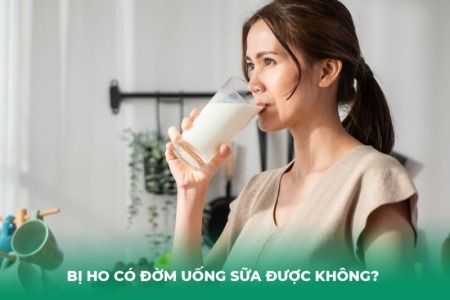 Bị Ho Có Đờm Uống Sữa Được Không?