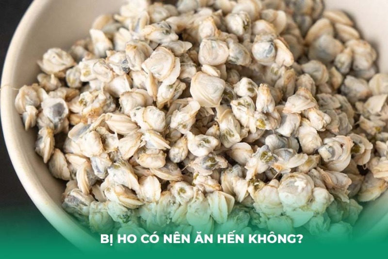 Bị Ho Có Nên Ăn Hến Không? Lời Khuyên Từ Chuyên Gia
