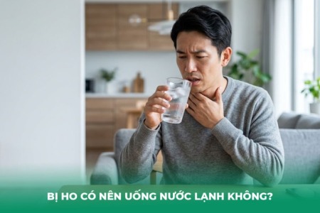 Bị Ho Có Nên Uống Nước Lạnh Không? Sự Thật Khoa Học Cần Biết