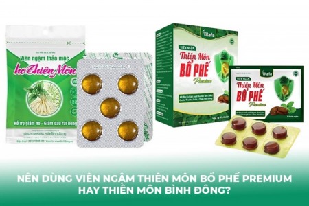 Kẹo Ngậm Thiên Môn Bổ Phế Loại Nào Tốt Nhất 2025?