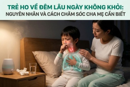 Trẻ Ho Về Đêm Lâu Ngày Không Khỏi: Nguyên Nhân Và Cách Chăm Sóc Cha Mẹ Cần Biết