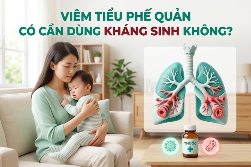 Viêm Tiểu Phế Quản Có Cần Dùng Kháng Sinh Không?