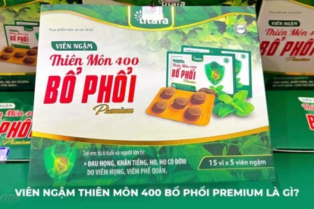 Viên Ngậm Thiên Môn 400 Bổ Phổi Premium Có Tốt Không?