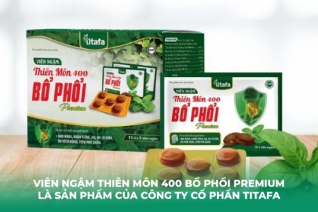 Viên Ngậm Thiên Môn 400 Bổ Phổi Premium Là Gì?
