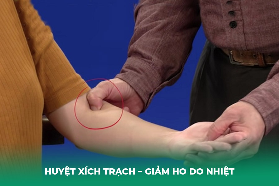 Huyệt Xích Trạch – Giảm Ho Do Nhiệt