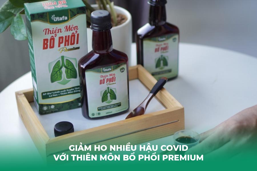 Giảm Ho Nhiều Hậu Covid Với Thiên Môn Bổ Phổi Premium
