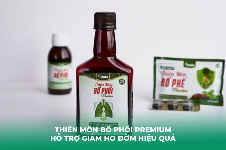 Thiên Môn Bổ Phổi Premium - Hỗ Trợ Giảm Ho Đờm Hiệu Quả