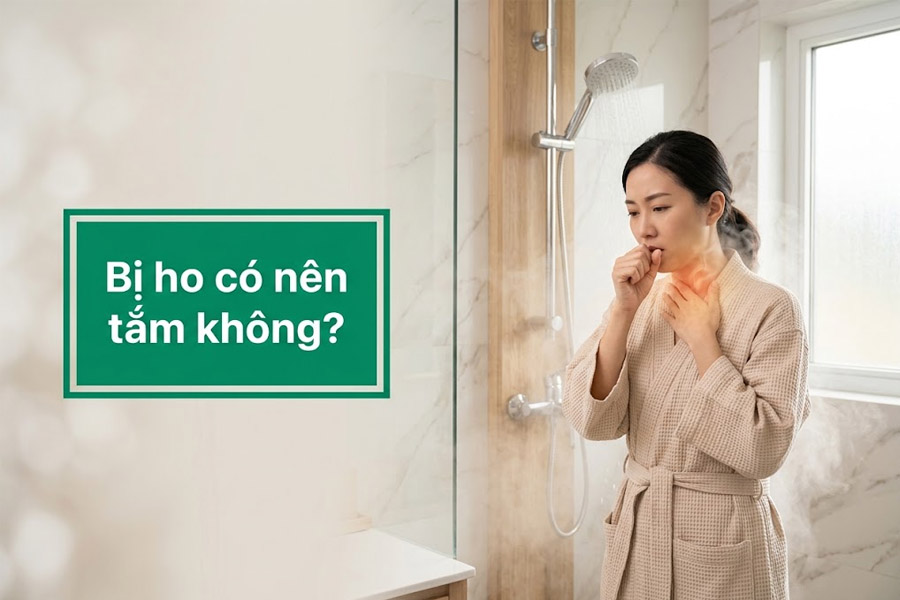 Bị Ho Có Nên Tắm Không? Cách Tắm An Toàn Để Nhanh Khỏi Bệnh