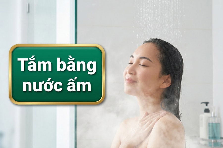 Nguyên tắc “vàng” về nước tắm