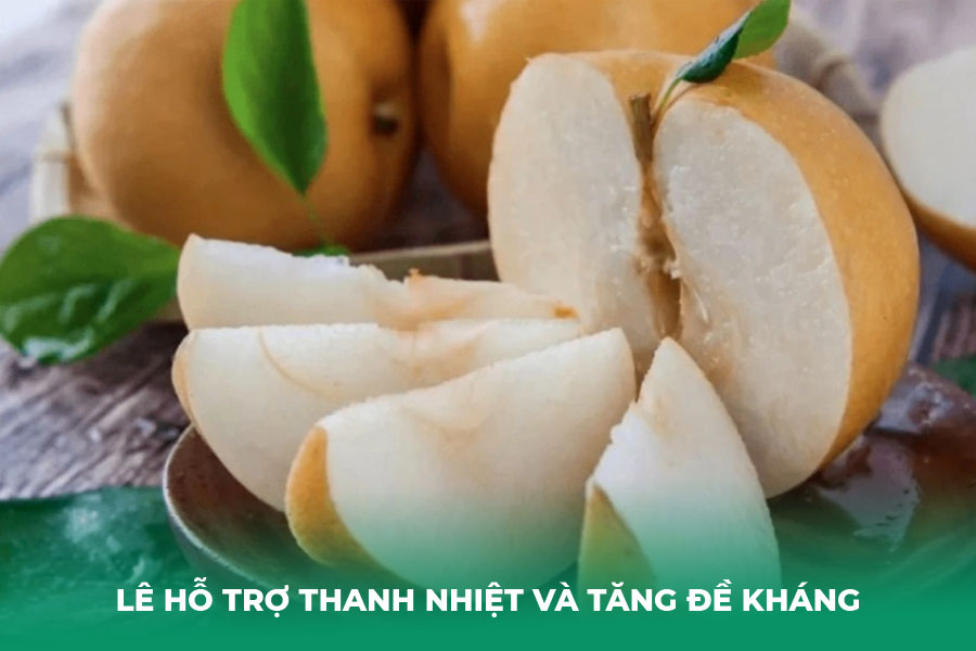 hỗ trợ thanh nhiệt và tăng đề kháng