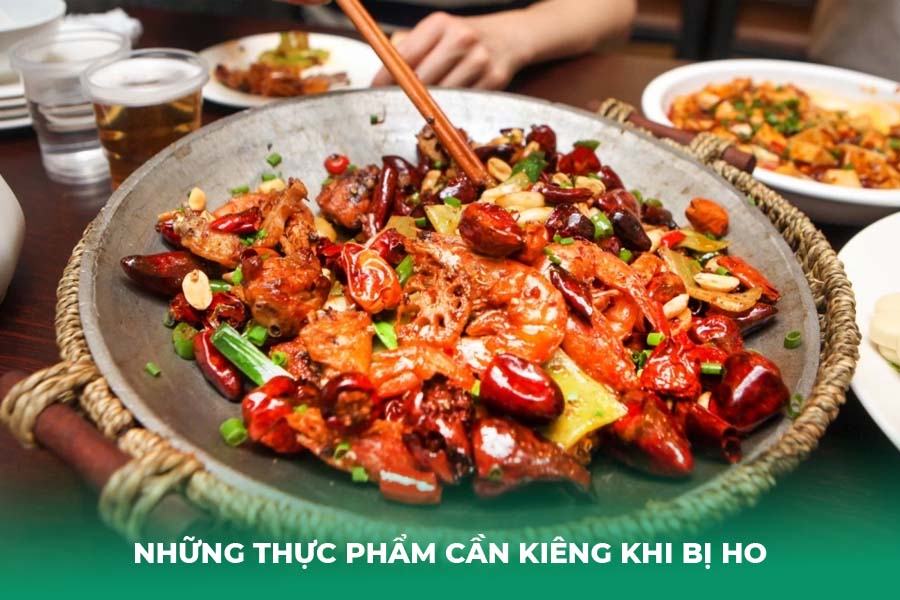 Những thực phẩm cần kiêng khi bị ho
