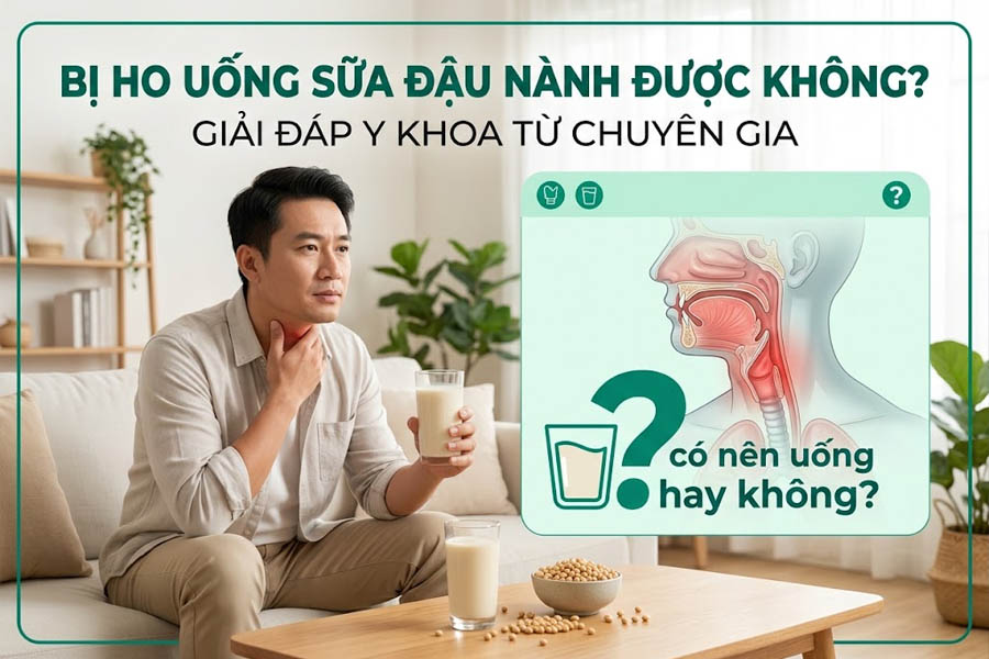 Bị Ho Uống Sữa Đậu Nành Được Không? Giải Đáp Y Khoa Từ Chuyên Gia