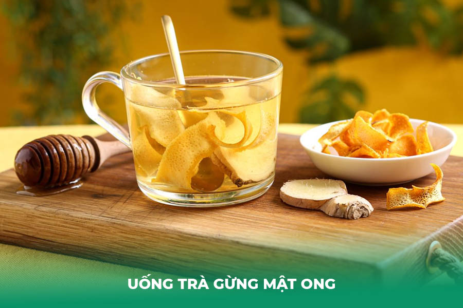 Uống Trà Gừng Mật Ong