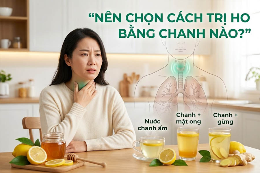 Nên Chọn Cách Trị Ho Bằng Chanh Nào?
