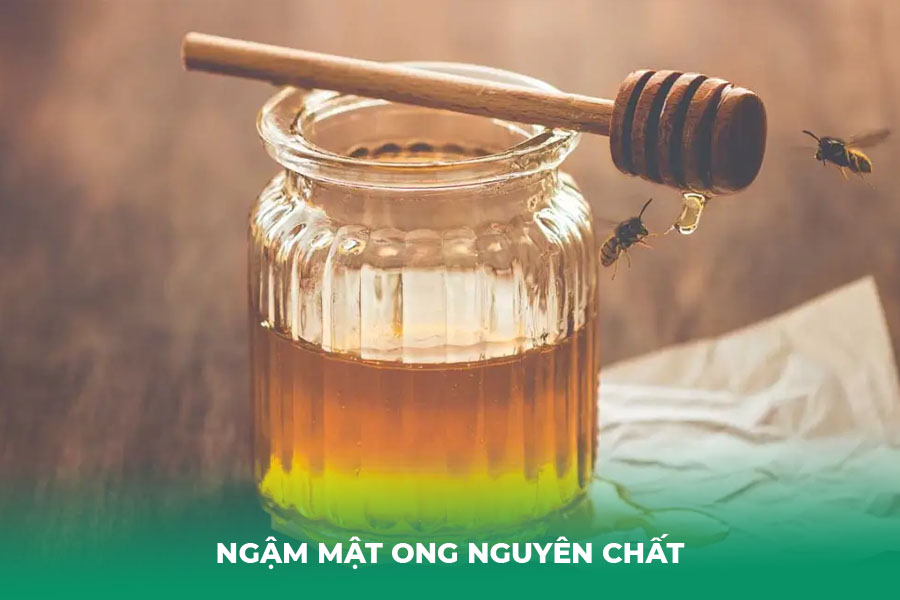 Ngậm mật ong nguyên chất