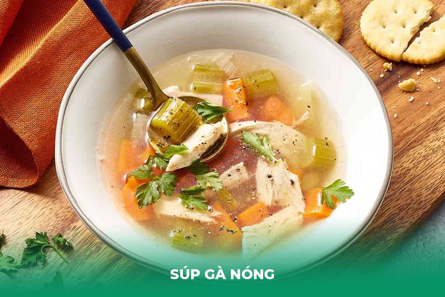 Súp Gà Nóng