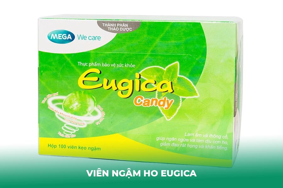 Viên ngậm ho Eugica