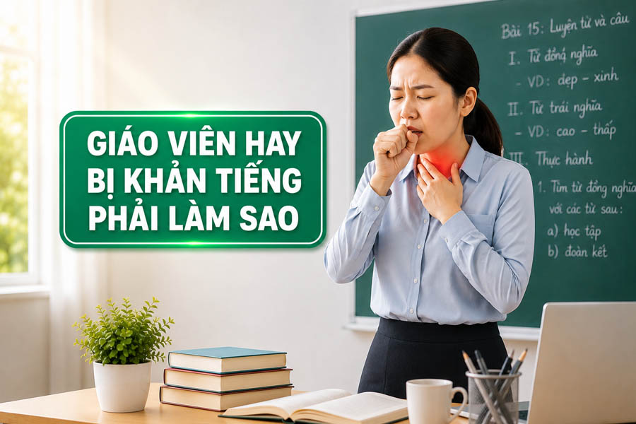 Bí Quyết Bảo Vệ Giọng Nói Cho Giáo Viên: Thoát Khỏi Nỗi Lo Khản Tiếng
