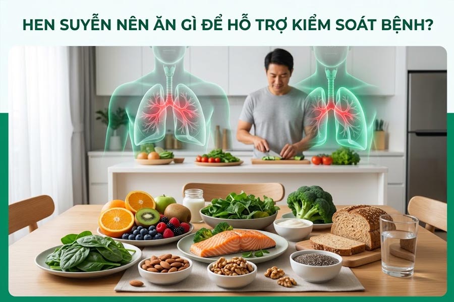 Hen Suyễn Nên Ăn Gì Để Hỗ Trợ Kiểm Soát Bệnh?