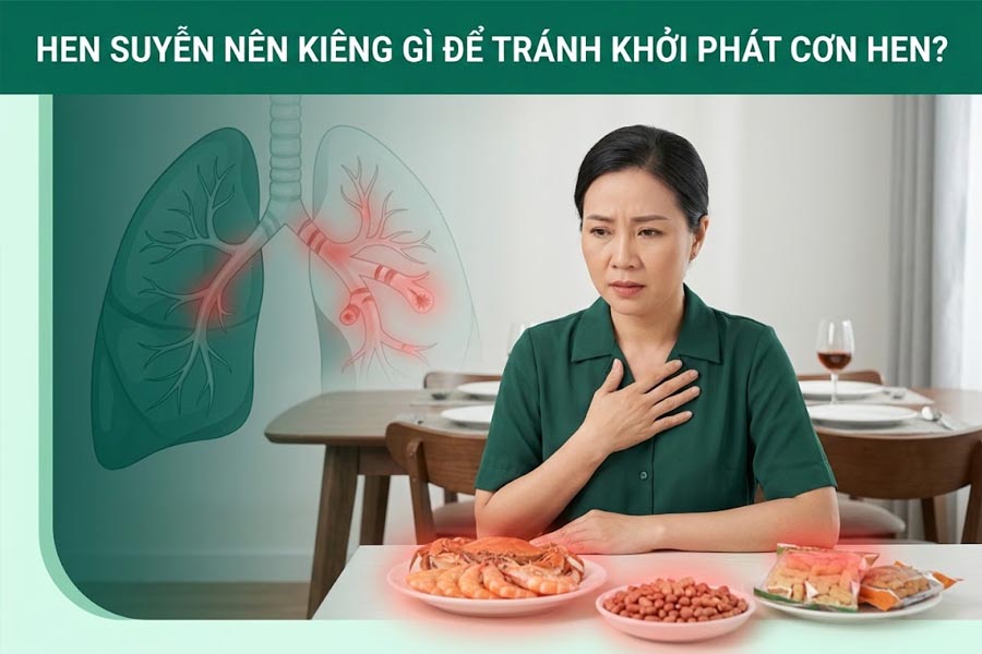 Hen Suyễn Nên Kiêng Gì Để Tránh Khởi Phát Cơn Hen?