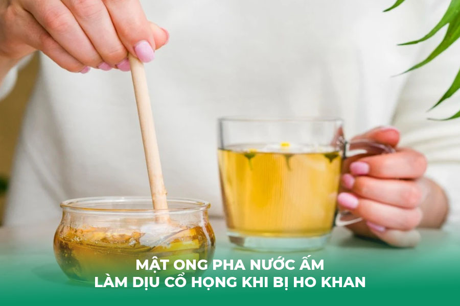 Làm Dịu Cổ Họng Khi Bị Ho Khan