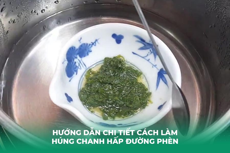 Hướng Dẫn Chi Tiết Cách Làm Húng Chanh Hấp Đường Phèn (Từng Bước Kèm Mẹo Hay)