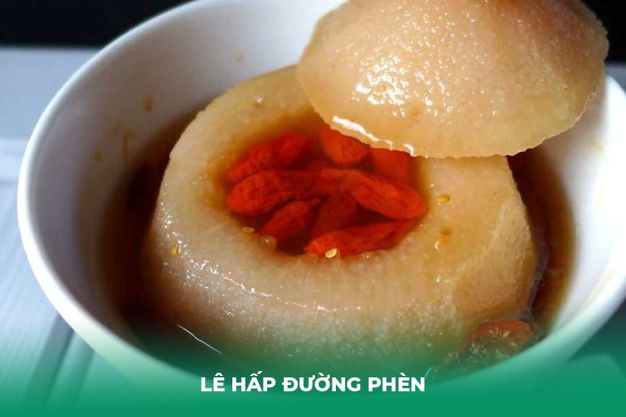 Nước ép lê hoặc lê hấp