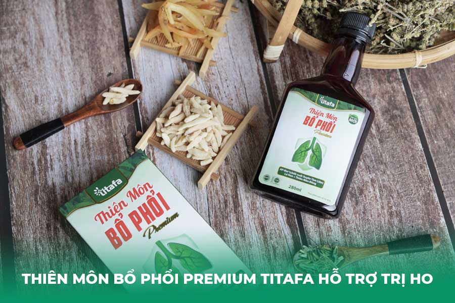 Thiên Môn Bổ Phổi Premium Titafa Hỗ Trợ Trị Ho Hiệu Quả