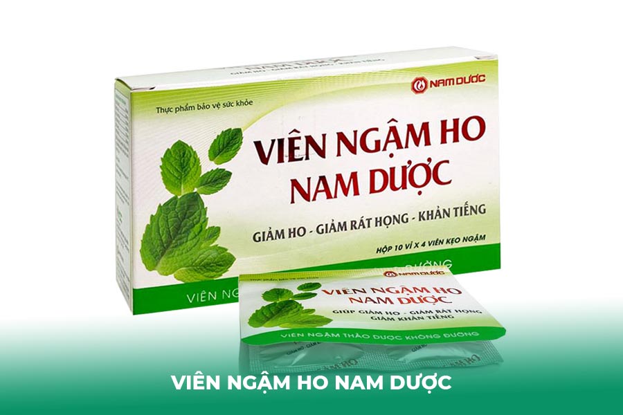 Viên ngậm ho Nam Dược