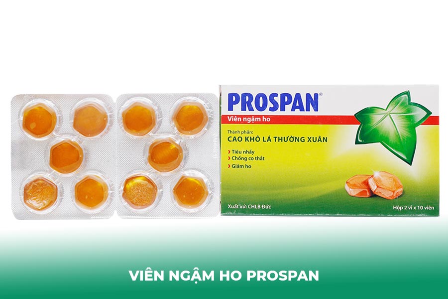 Viên ngậm ho Prospan