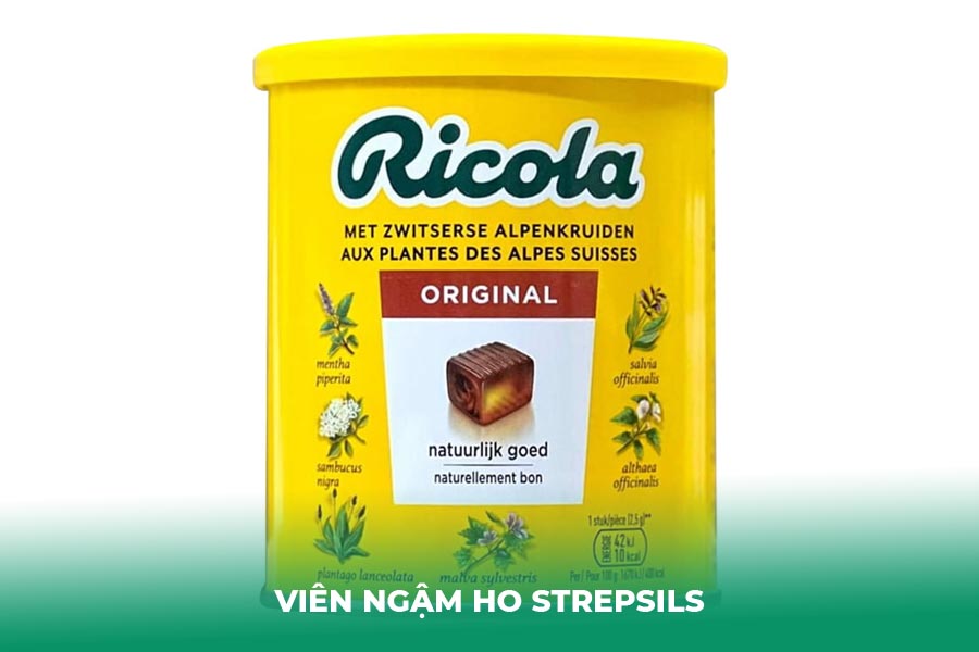 Viên ngậm ho Ricola
