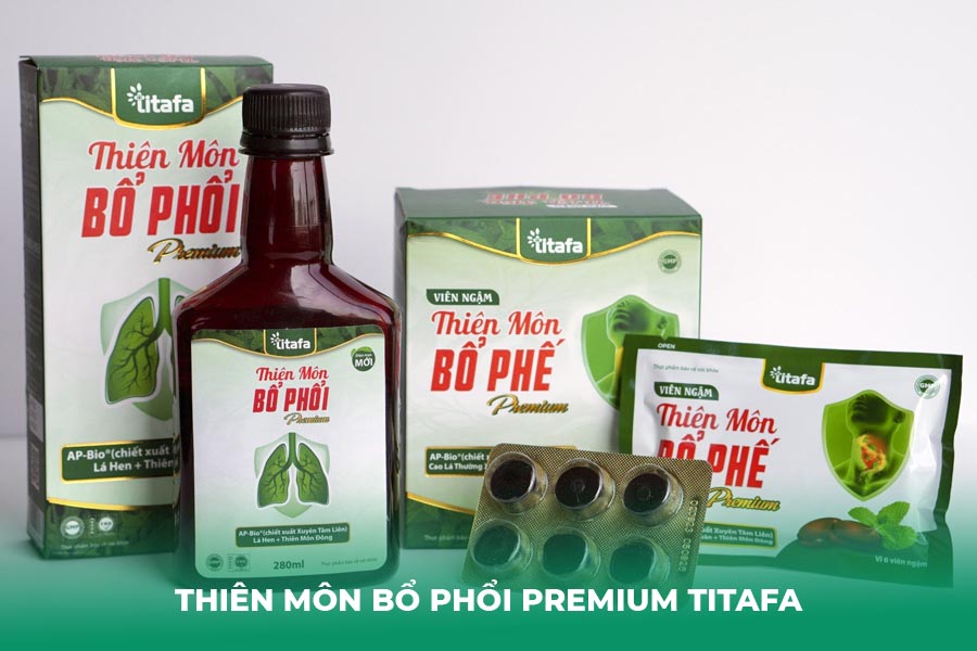 Thiên Môn Bổ Phổi Premium Titafa