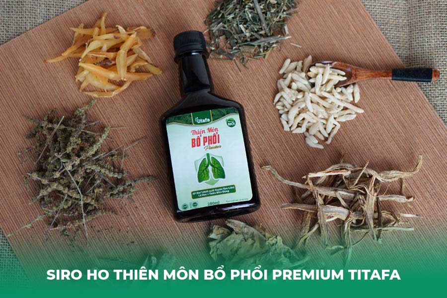 Siro Ho Thiên Môn Bổ Phổi Premium Titafa