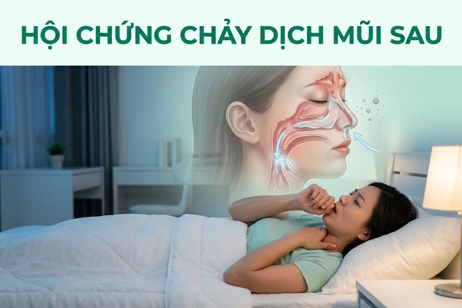 Hội chứng chảy dịch mũi sau (Postnasal Drip)