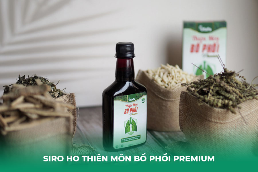 Siro Ho Thiên Môn Bổ Phổi Premium (Đại diện Thảo dược Việt Nam)