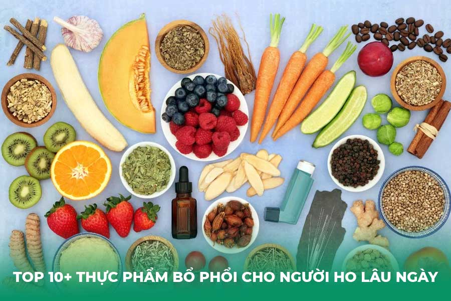 Top 10+ Thực Phẩm Bổ Phổi Cho Người Ho Lâu Ngày