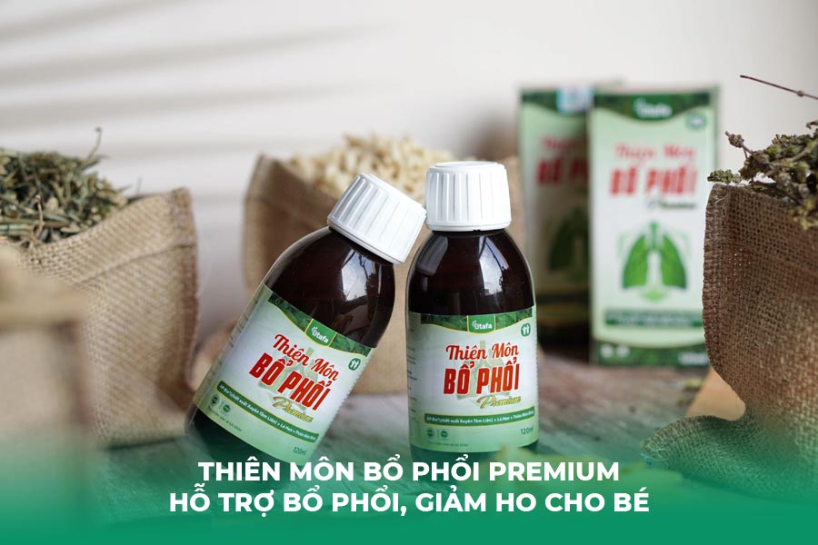 Thiên Môn Bổ Phổi Premium - Hỗ trợ bổ phổi, giảm ho cho bé
