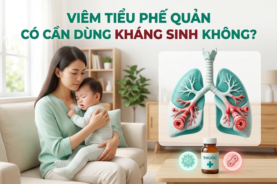 Viêm Tiểu Phế Quản Có Cần Dùng Kháng Sinh Không?
