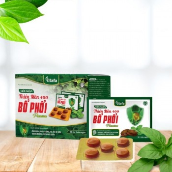 TPBVSK - Viên Ngậm Thiên Môn 400 Bổ Phổi Premium (15 vỉ x 5 viên)